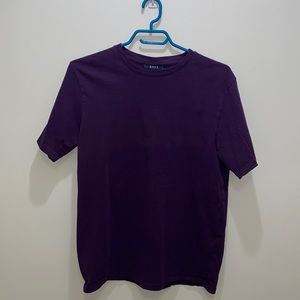 Dark Purple Size S T-Shirt